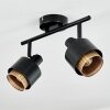 Pegos Ceiling Light black, 2-light sources