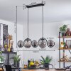 Orieux Pendant Light Smoke-coloured, 5-light sources