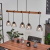 Afurada Pendant Light Ecru, black, 5-light sources