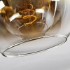 Koyoto  Ceiling Light glass 20 cm gold, clear, 1-light source
