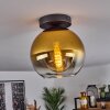 Koyoto  Ceiling Light glass 20 cm gold, clear, 1-light source