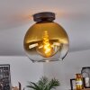 Koyoto  Ceiling Light glass 25 cm gold, clear, 1-light source