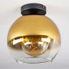 Koyoto  Ceiling Light glass 25 cm gold, clear, 1-light source