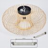 Oravi Ceiling Light Ecru, 1-light source