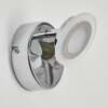 Lucy Wall Light LED chrome, 1-light source, Remote control, Colour changer