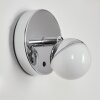 Sanchequias Wall Light LED chrome, 1-light source, Remote control, Colour changer
