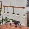 Afurada Pendant Light Ecru, black, 5-light sources