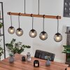 Afurada Pendant Light Ecru, black, 5-light sources