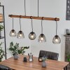 Afurada Pendant Light Ecru, black, 5-light sources