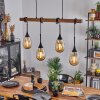 Pedreles Pendant Light Ecru, black, 4-light sources