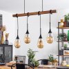Pedreles Pendant Light Ecru, black, 4-light sources