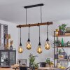 Pedreles Pendant Light Ecru, black, 4-light sources