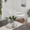 Kermoguen Pendant Light LED white, 1-light source