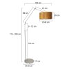 Steinhauer Prestige Chic Floor Lamp brushed steel, 1-light source