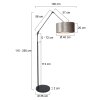 Steinhauer Prestige Chic Floor Lamp black, 1-light source