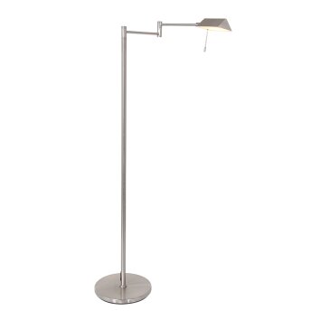 Steinhauer Retina Floor Lamp LED stainless steel, 1-light source