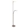Steinhauer Turound UpLighter LED brushed steel, 2-light sources