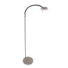 Steinhauer Turound Floor Lamp LED brushed steel, 1-light source