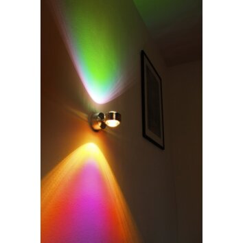 Indore wall light LED aluminium, 2-light sources