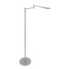 Steinhauer Turound Floor Lamp LED brushed steel, 1-light source