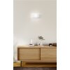 Fabas Luce Naxar Wall Light white, 1-light source