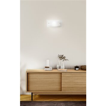 Fabas Luce Naxar Wall Light white, 1-light source