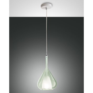 Fabas Luce Lila Pendant Light white, 1-light source