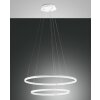 Fabas Luce Giotto Pendant Light LED white, 2-light sources