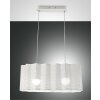 Fabas Luce Glicine Pendant Light white, 2-light sources