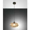Fabas Luce Fiordaliso Pendant Light black, 1-light source