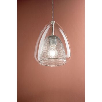Fabas Luce Britton Pendant Light white, 1-light source