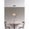 Fabas Luce Pierre Pendant Light LED Ecru, black, 1-light source
