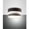 Fabas Luce Arona Ceiling Light black, 2-light sources