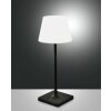 Fabas Luce Adam Table lamp LED grey, 1-light source