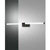 Fabas Luce Ago mirror light LED black, 1-light source