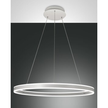 Fabas Luce Palau Pendant Light LED white, 1-light source