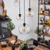 Koyoto  Pendant Light glass 15 cm, 20 cm, 25 cm clear, 3-light sources