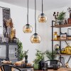 Koyoto  Pendant Light glass 15 cm Amber, 3-light sources