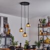 Koyoto  Pendant Light glass 15 cm Amber, 3-light sources
