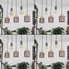 Alcafaz Pendant Light Mocha, 5-light sources
