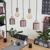 Alcafaz Pendant Light Mocha, 5-light sources