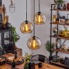 Koyoto  Pendant Light glass 25 cm Amber, 3-light sources