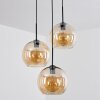 Koyoto  Pendant Light glass 25 cm Amber, 3-light sources