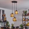 Koyoto  Pendant Light glass 25 cm Amber, 3-light sources