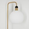 Tuvalu Floor Lamp brass, black, 1-light source