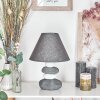 Palmela Table lamp grey, white, 1-light source