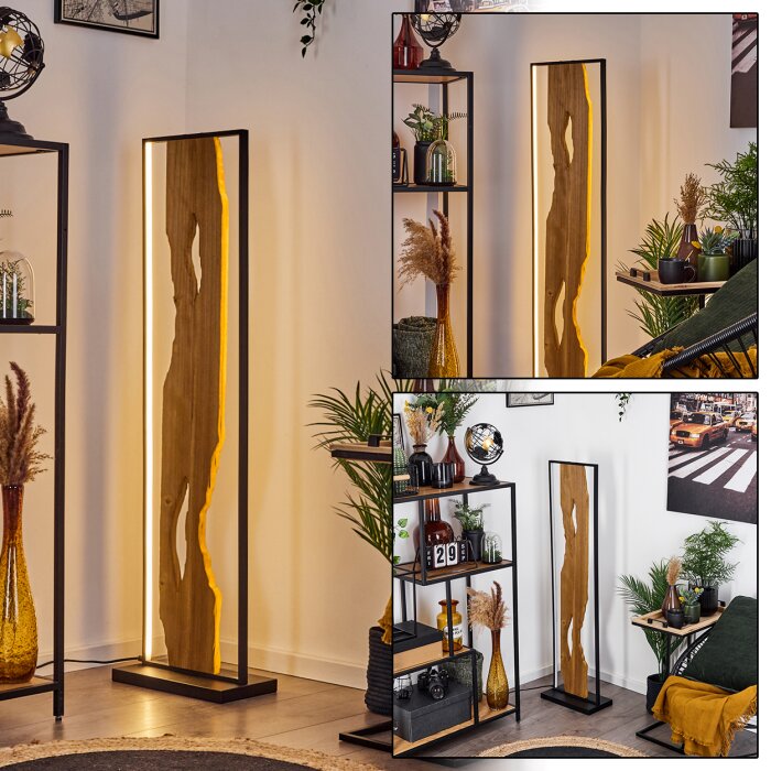 Nevogilde Floor Lamp LED Ecru, black, 1-light source