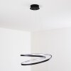 Pura Pendant Light LED black, 1-light source