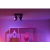 Philips WiZ IMAGEO Ceiling Light LED black, 4-light sources, Colour changer