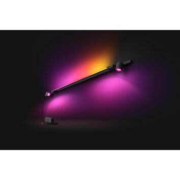 Philips Hue Perifo Wall Light Base set LED black, 3-light sources, Colour changer